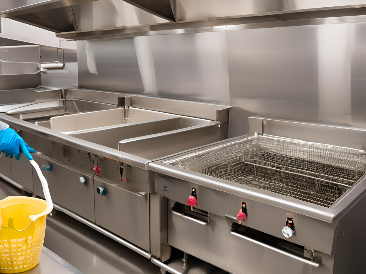 Commercial deep fryer cleaning tips