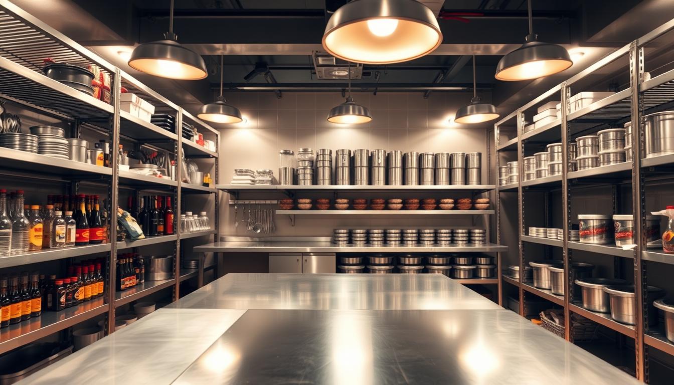 Optimise Your Kitchen Space: Restaurant Shelving for Smart Storage