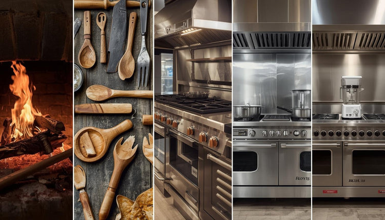 The Evolution of Cooking Equipment: From Traditional Tools to Modern Commercial Kitchens