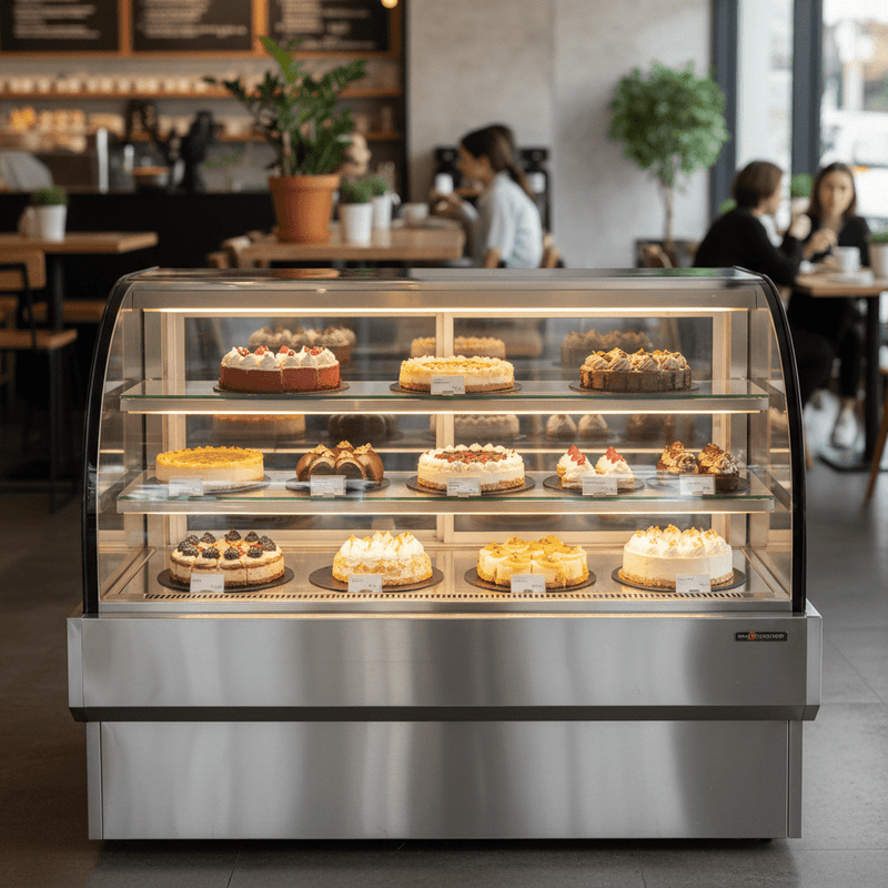 Cake Display Fridge Temperature & Setup: Commercial Guide | 2026 - Commercial Kitchen Appliances