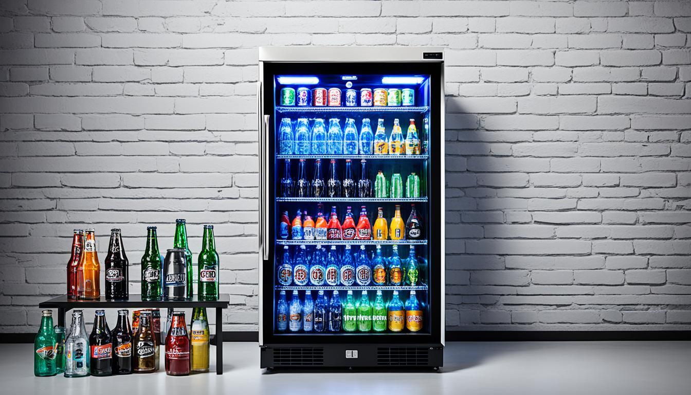 display fridge