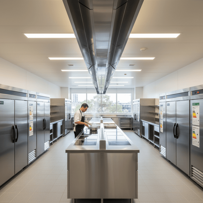 Energy Efficient Commercial Kitchen Equipment | Australian Guide - Commercial Kitchen Appliances