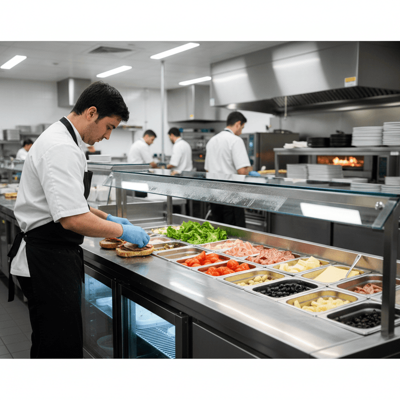 FED-X XVRX Salad Bench Buying Guide | Compare Models Australia - Commercial Kitchen Appliances