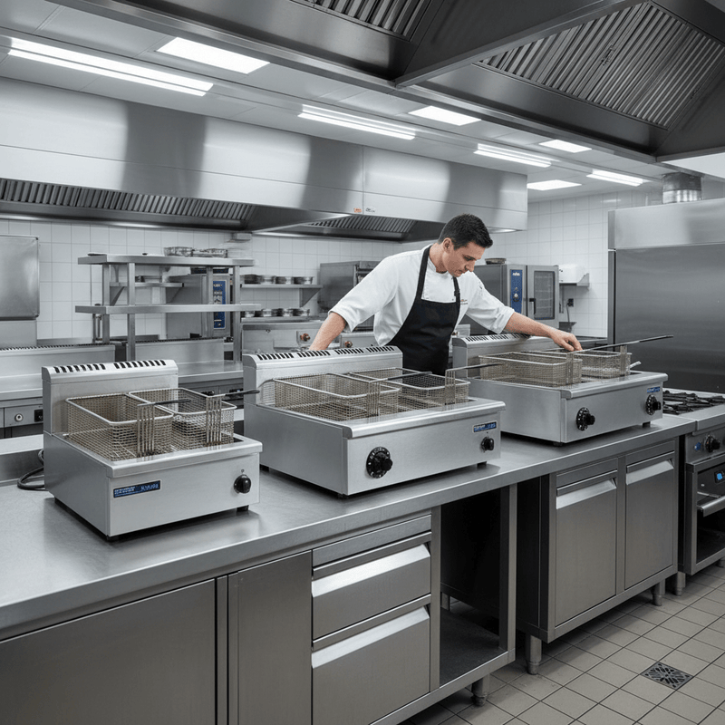 GasMax RC300E vs RC400TE vs RC500E | Frymax Fryer Compared - Commercial Kitchen Appliances