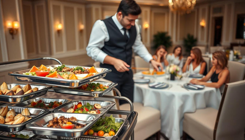 How a Catering Trolley Can Improve Service Efficiency - Commercial Kitchen Appliances