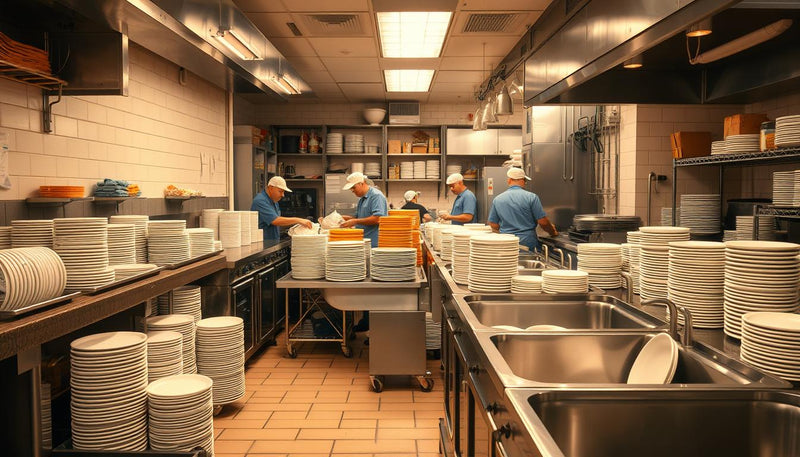 Improve Your Commercial Dishwashing Workflow - Commercial Kitchen Appliances