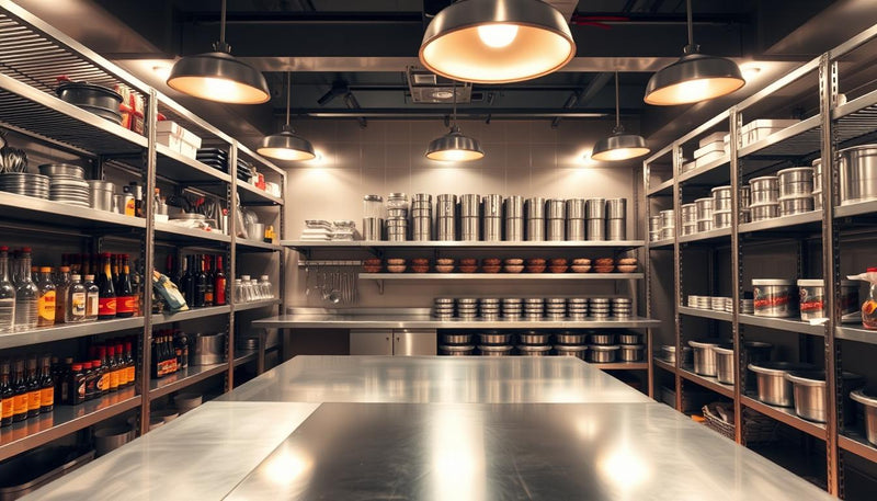 Optimise Your Kitchen Space: Restaurant Shelving for Smart Storage - Commercial Kitchen Appliances