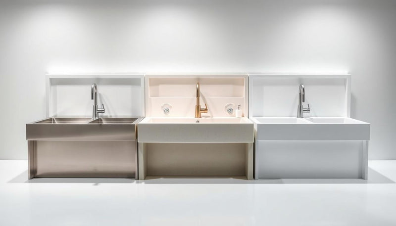 Stainless Steel vs Other Sink Materials: What’s Best for Commercial Use? - Commercial Kitchen Appliances