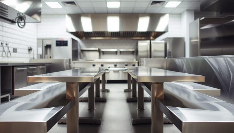 Stainless Steel Work Tables: Essential for Every Commercial Kitchen - Commercial Kitchen Appliances