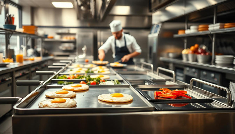Top 8 Uses for an Industrial Griddle in Commercial Kitchens - Commercial Kitchen Appliances