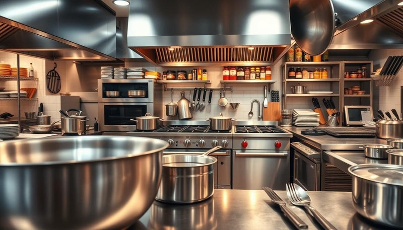 Types of Cookware Equipment and Their Uses: A Practical Guide for Commercial Kitchens - Commercial Kitchen Appliances