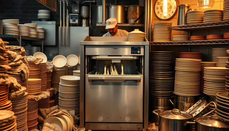 What is the difference between Commercial Dishwashers and Home Dishwashers? - Commercial Kitchen Appliances