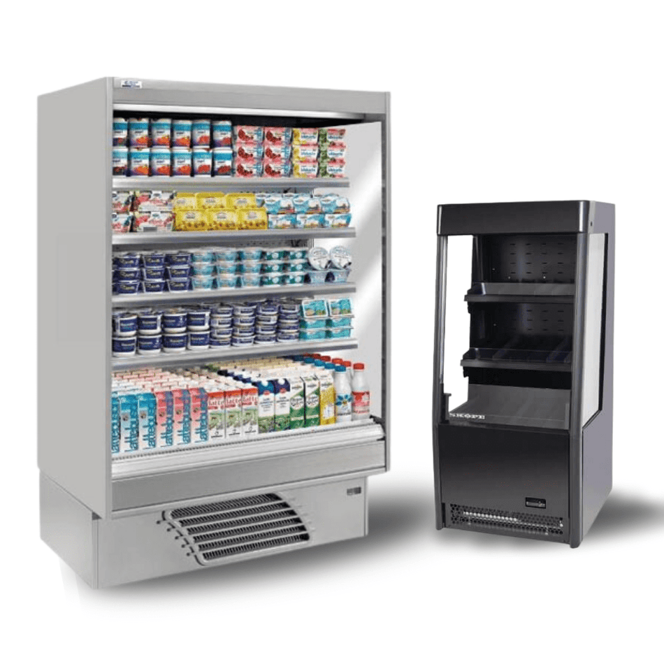 Commercial Open Display Fridges - Commercial Kitchen Store