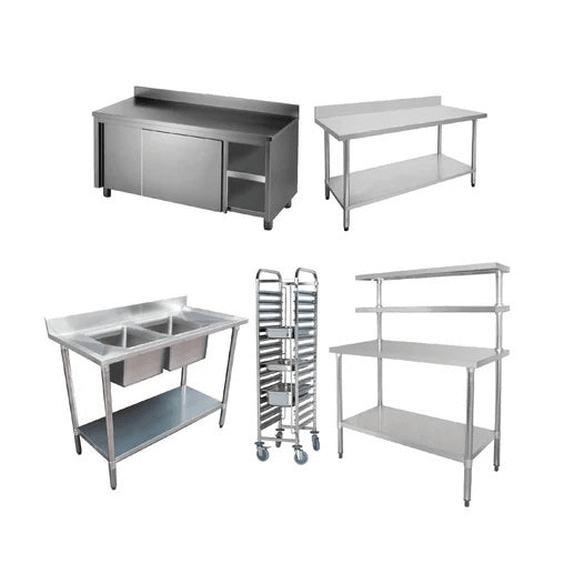 Stainless Steel Benches - Commercial Kitchen Appliances