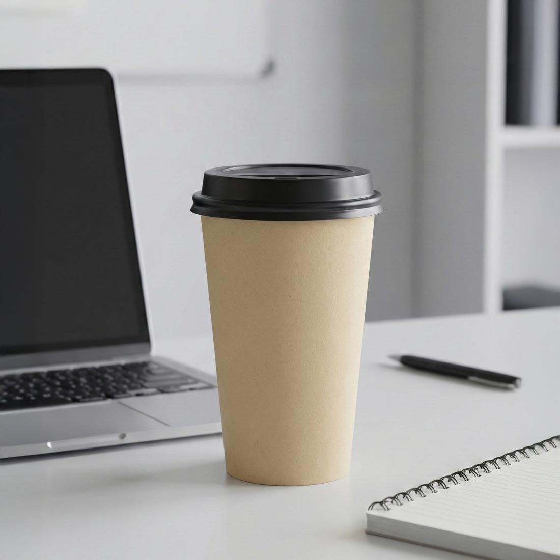 PakMax Kraft 16 oz Single Layer Hot Paper Cup SLHPC-90-16K - supplier image 2