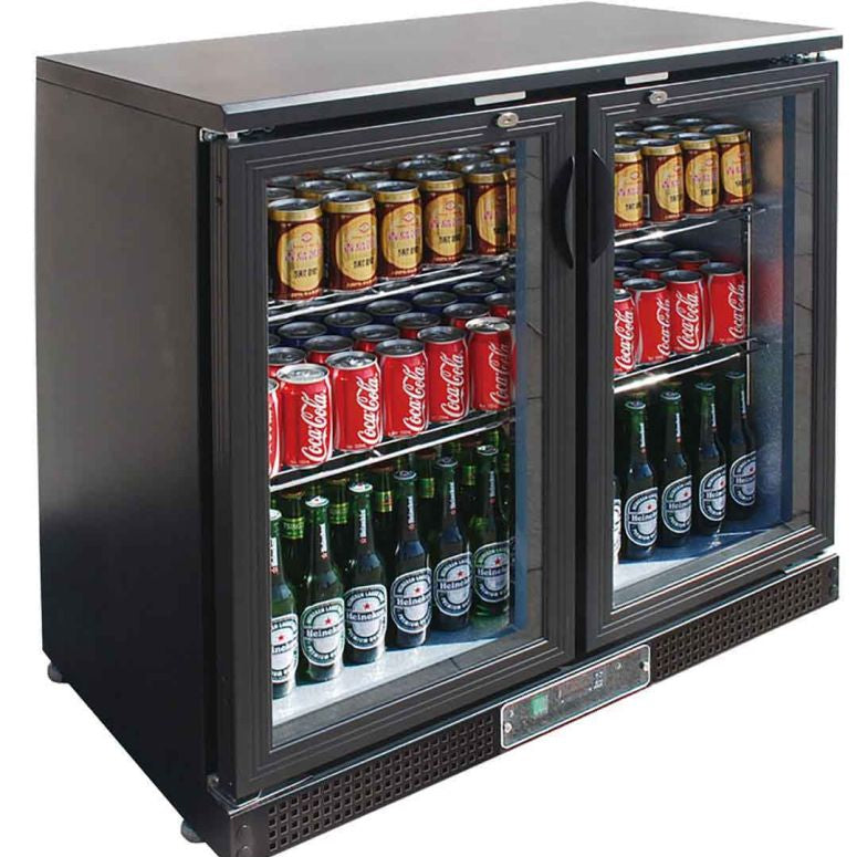 Thermaster Two Door Drink Cooler SC248G