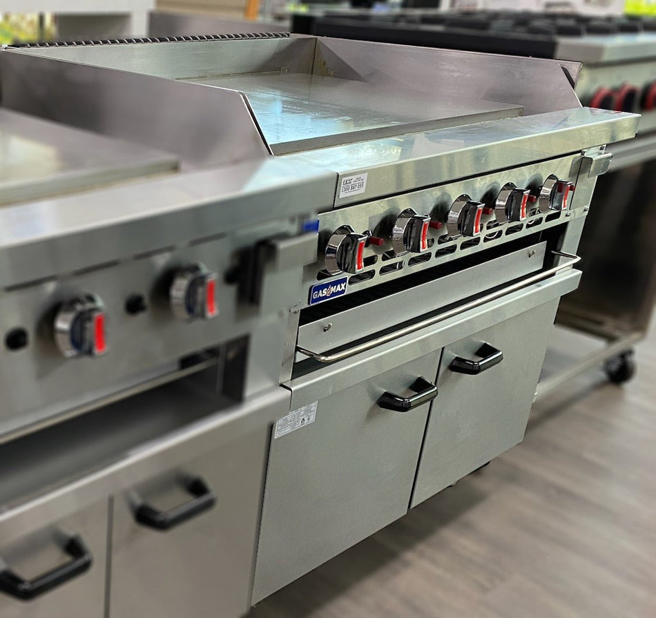 GasMax Gas Griddle And Gas Toaster With Cabinet GGS-36
