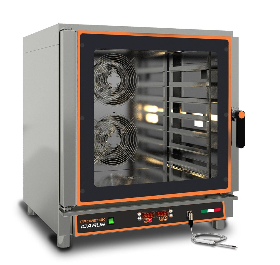 TECNODOM Prometek Icarus Digital Combi Oven 600X400 Mm Or Gn 1/1 TD-7NE