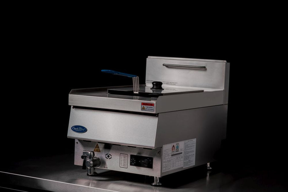 CookRite Countertop Gas Griddle 400mm Hotplate LPG AT65G4G-C-LPG