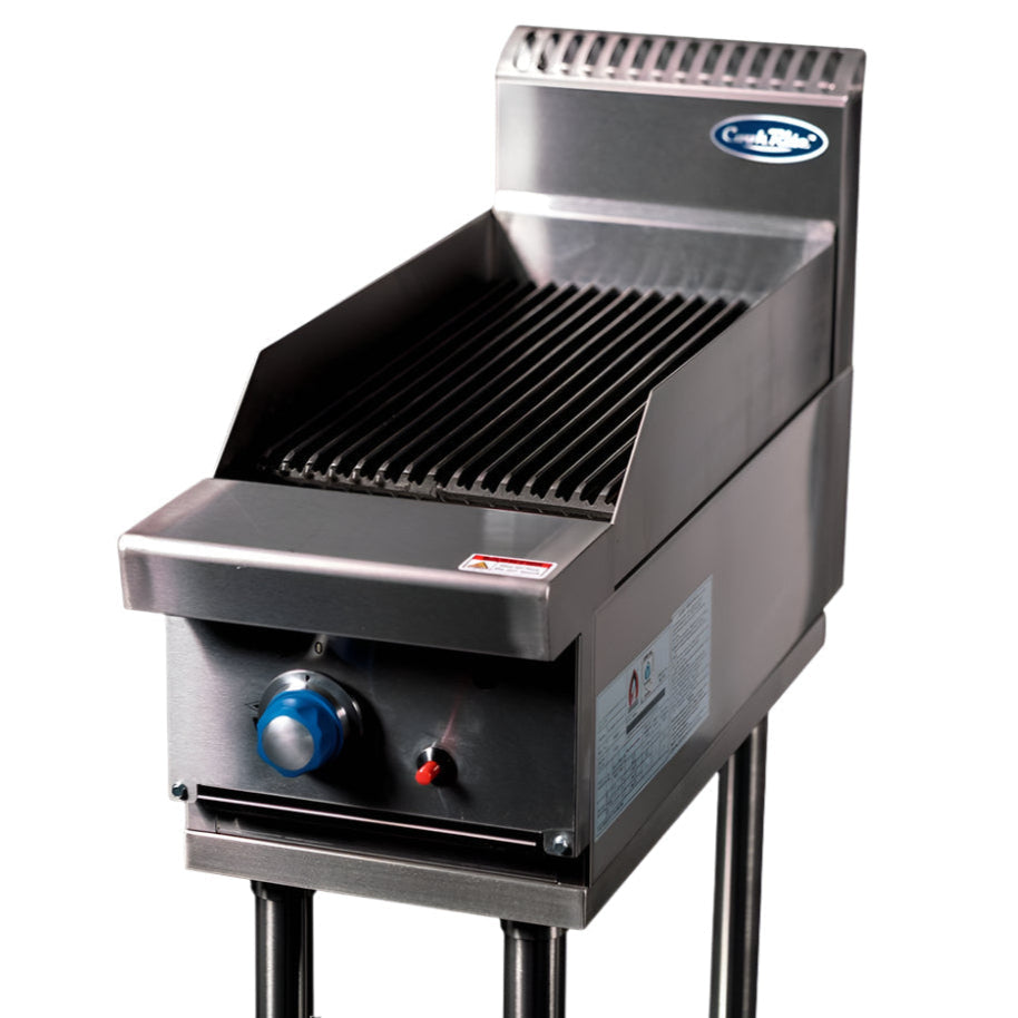 CookRite Freestanding 300 mm Radiant Char Grills with Stand LPG AT80G3C-F-LPG