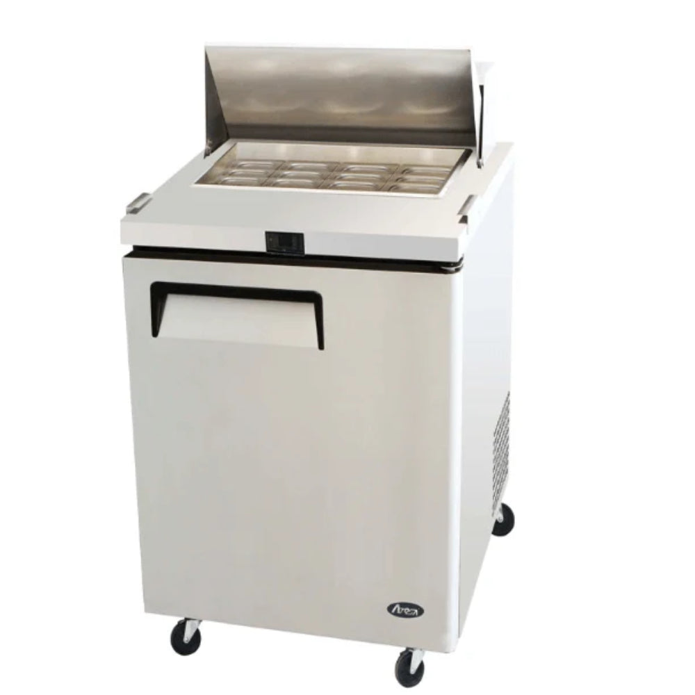 Atosa 1 Door Sandwich Prep Table Fridge - 698mm MSF8305-SM