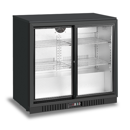 Atosa 2 Sliding Door Back Bar cooler BB-208SEC-SM