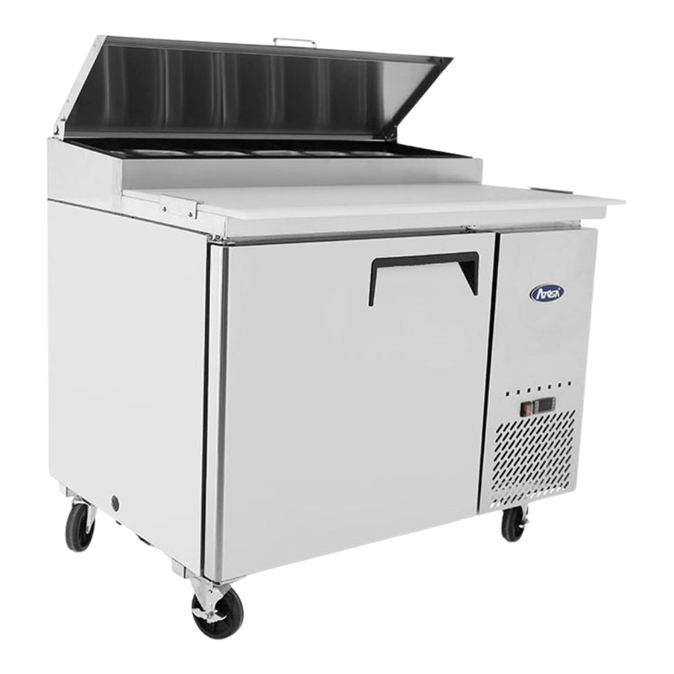 Atosa Single Door Pizza Prep Table Refrigerator MPF8201