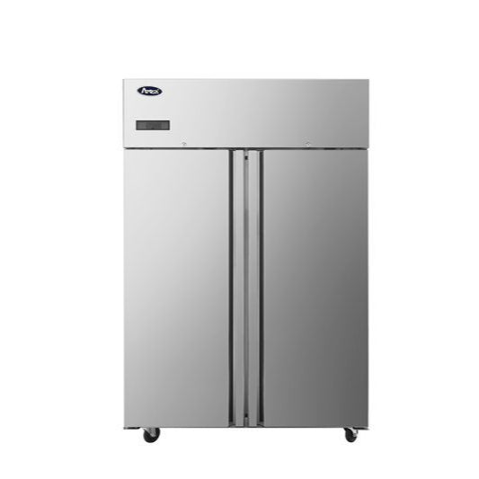 Atosa Slimline Upright Double Door Fridge 1090L JBF80RSGR
