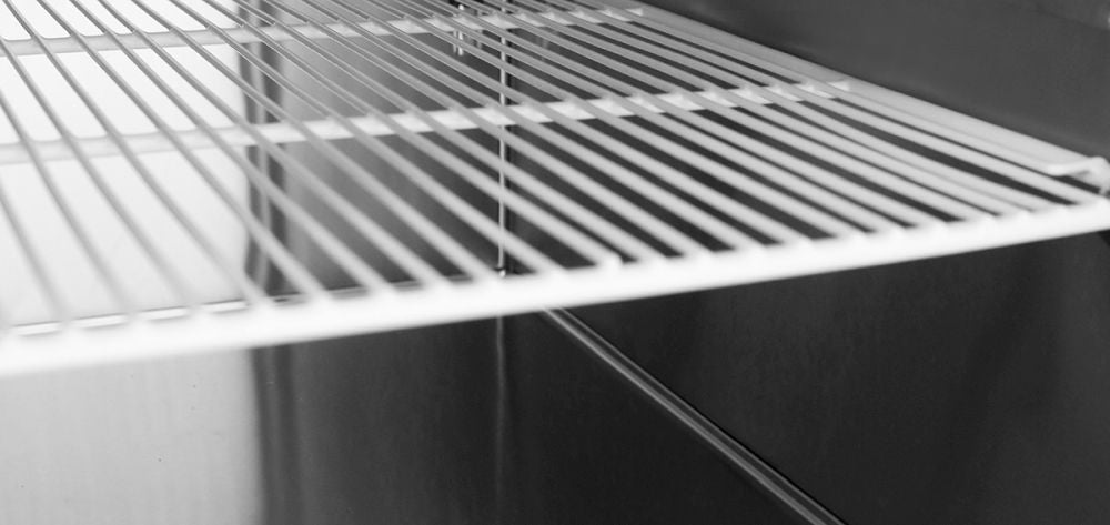 Atosa Three Door Pizza Prep Table Refrigerator MPF8203-SM accessories