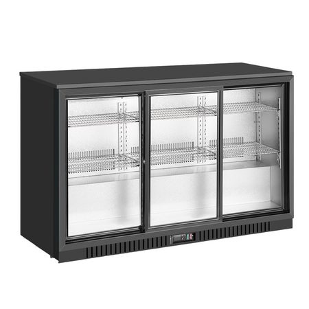 Atosa Tripple Sliding Doors Back Bar Cooler BB-330SEC-SM