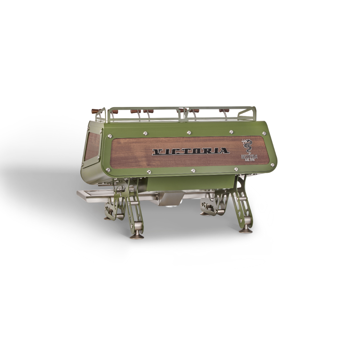 Bezzera Victoria PID 2 Group Espresso Machine Green BZVICTORIAPID2GV - view 2