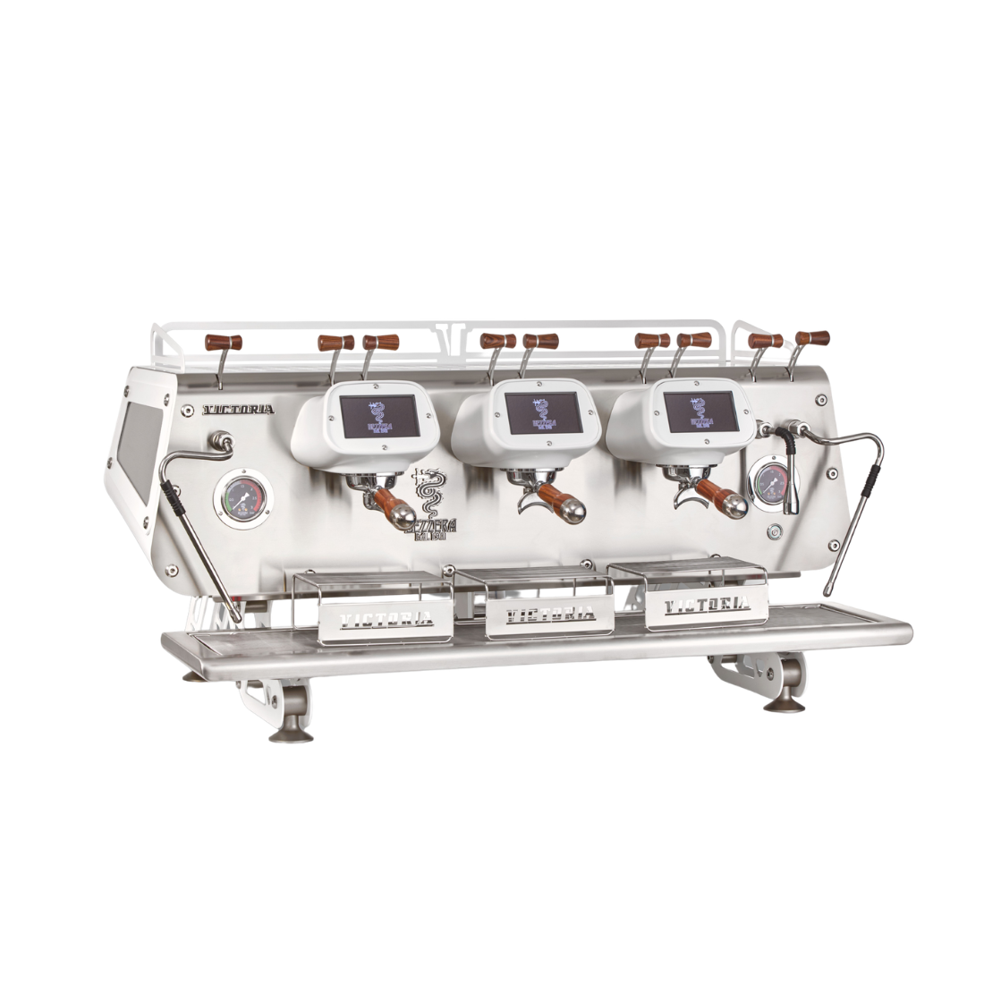 Bezzera Victoria PID 3 Group Espresso Machine White BZVICTORIAPID3GB
