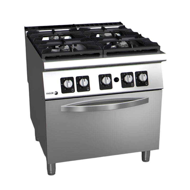 Fagor Kore 900 Series Gas 4 Burner With Gas Oven C-G941H