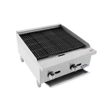 CookRite 610mm NG Char-Rock Broiler ATCB-24-NG-SM