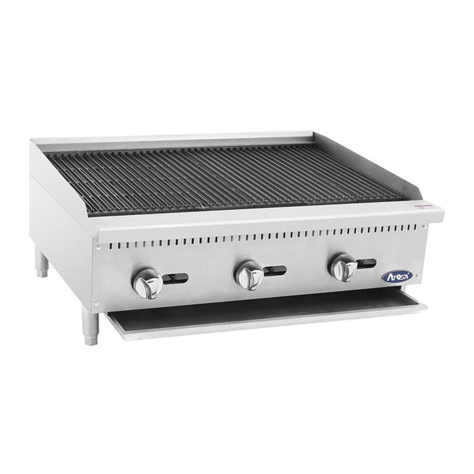 CookRite 910mm LPG Char-Rock Broiler - ATCB-36-LPG-SM - Image 2