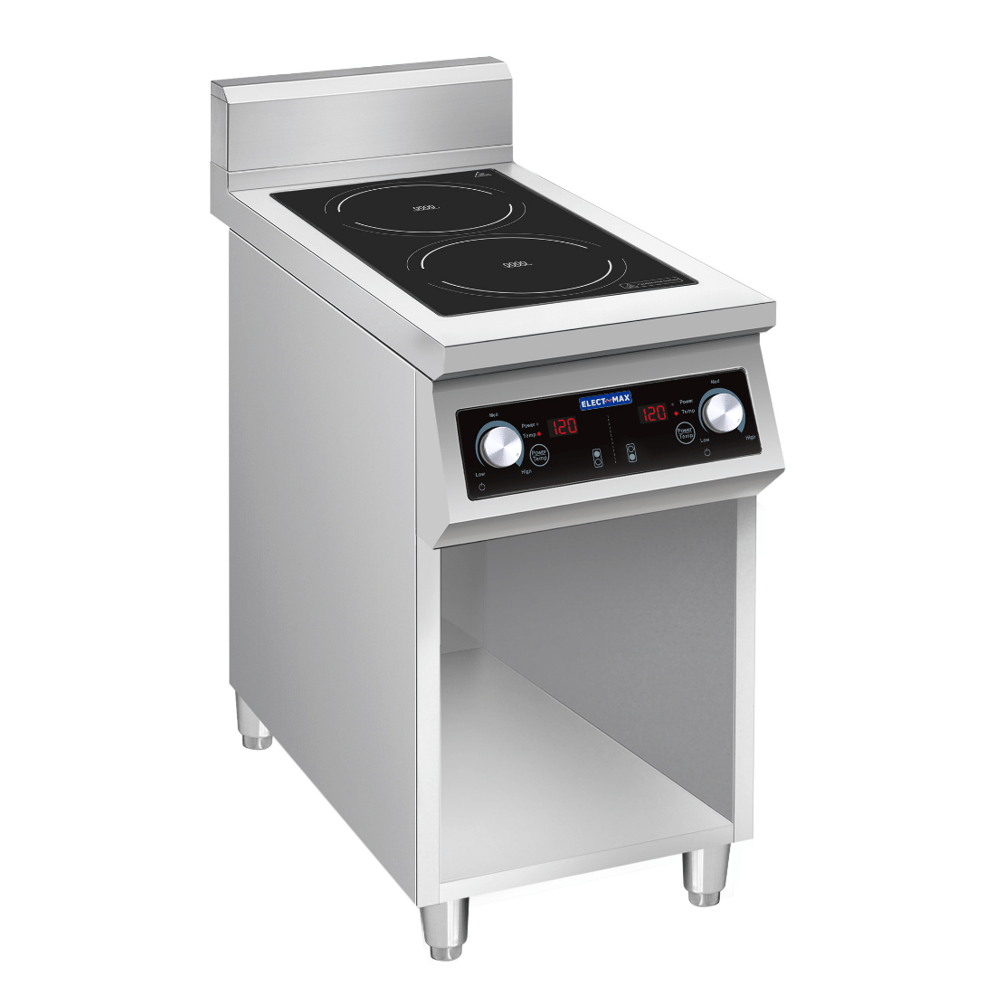 ElectMAX 700 Series Induction 2-Burner Cooker with Splashback EIC7-400P Main Image