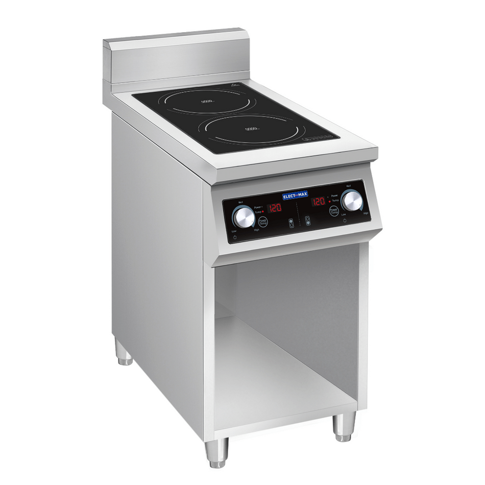 ElectMAX 700 Series Induction 2-Burner Cooker with Splashback EIC7-400P Main Image