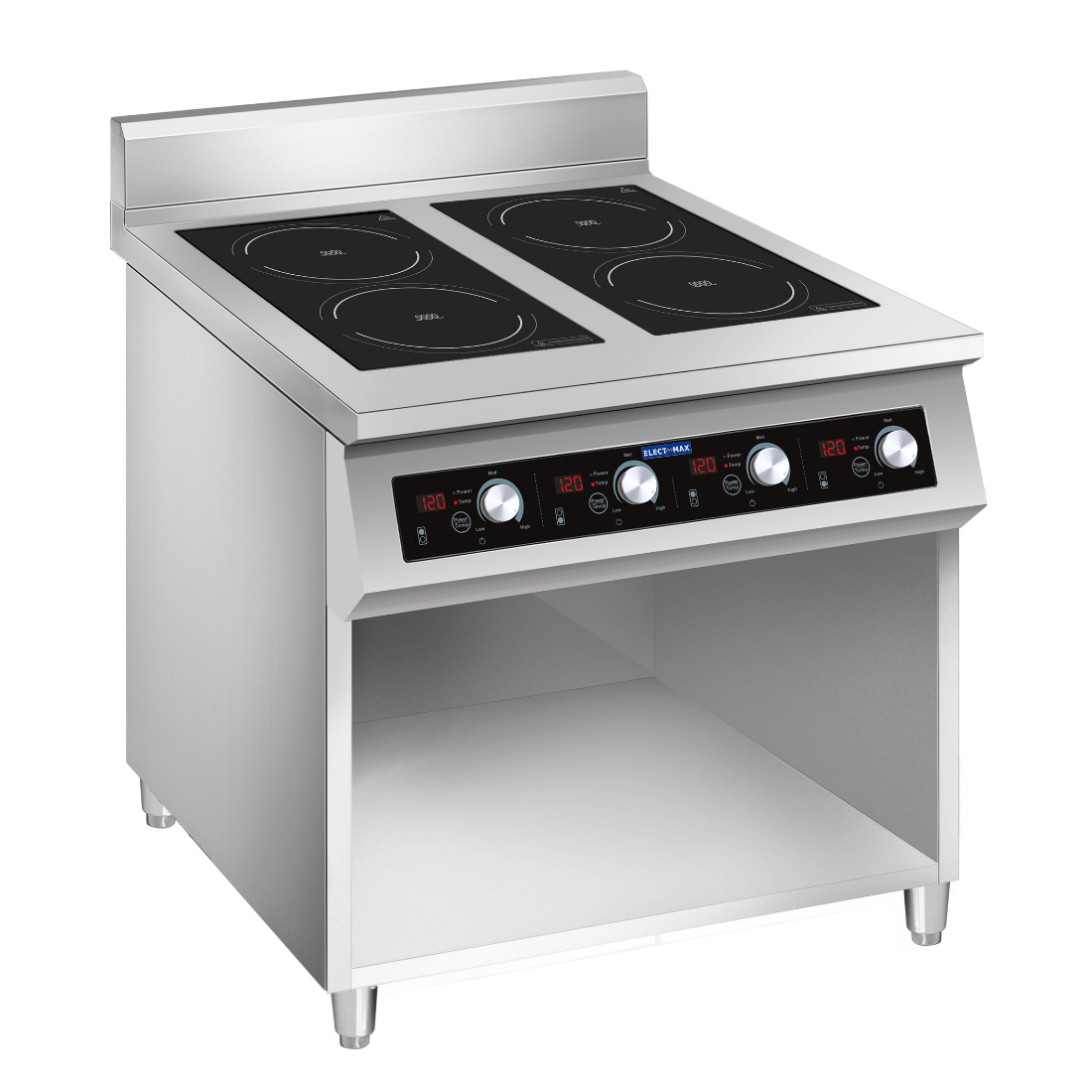 ElectMAX 700 Series Induction 4-Burner Cooker with Splashback EIC7-800P - Main Image