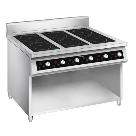 ElectMAX 700 Series Induction 6-Burner Cooker with Splashback EIC7-1200P - Main Image