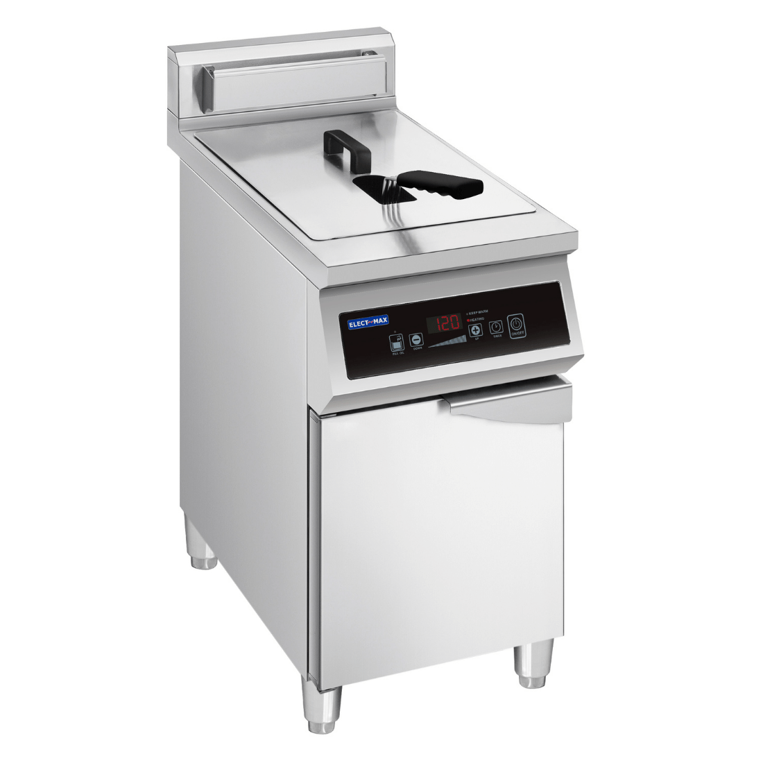 ElectMAX 700 Series Induction Single Fryer with Splashback IFS7-30L - Main Image
