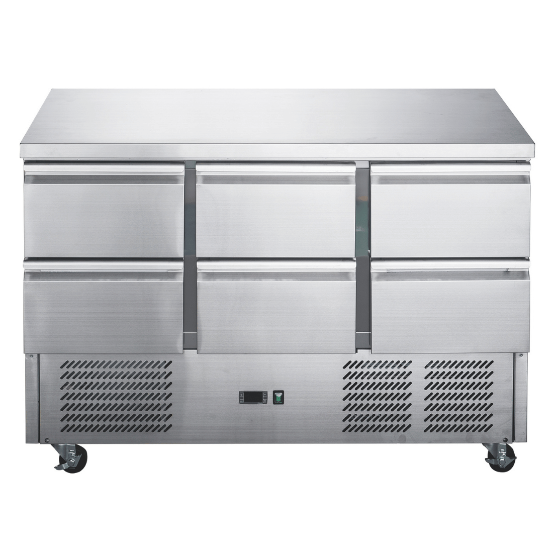 FED-X Six Drawer Salad Prep Fridge XGNS1300D-6D
