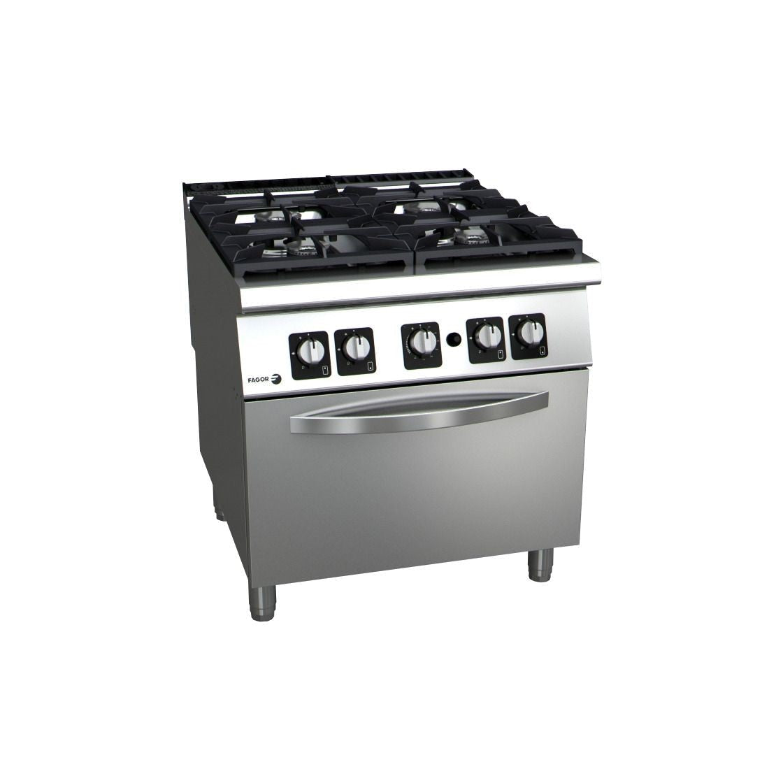 Fagor Kore 900 Series Natural Gas 4 Burner With Gas Oven C-G941 - Main Image