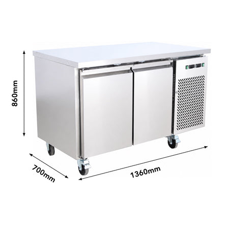 Thermaster Dual Temperature GN Counter Fridge Freezer 2 Door GN2100DT - view 2