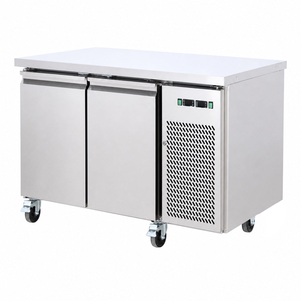 Thermaster Dual Temperature GN Counter Fridge Freezer 2 Door GN2100DT - right degree