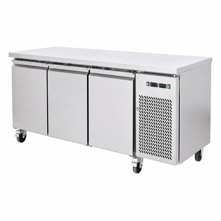 Thermaster Dual Temperature GN Counter Fridge Freezer 3 Door GN3100DT - right degree