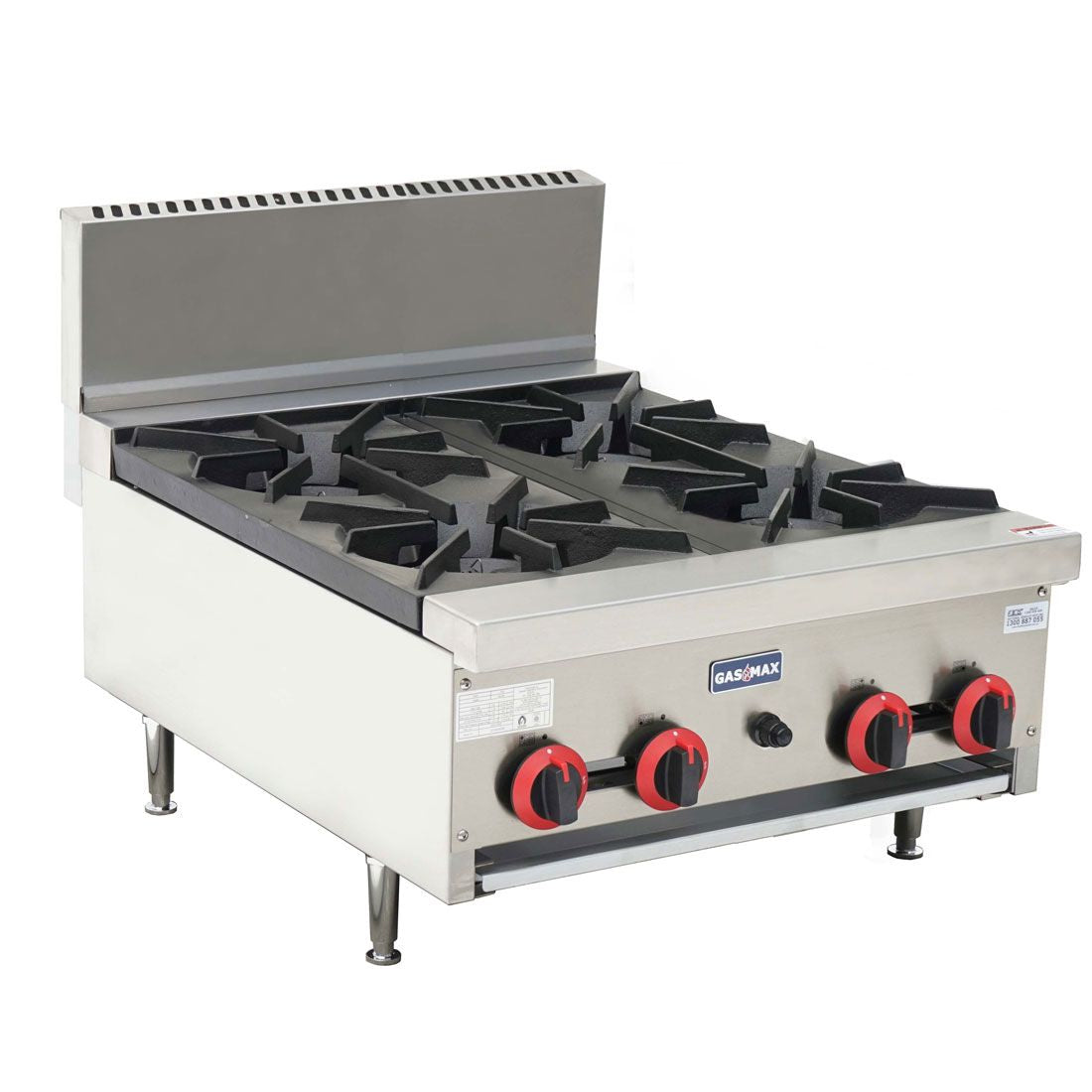 GasMax Gas Cook Top 4 Burner With Flame Failure RB-4E - Main Image