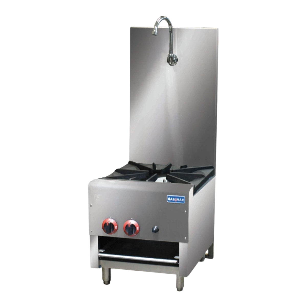 GasMax Gasmax Dual Ring Burner Single Hob With Faucet RB-1B - Main Image