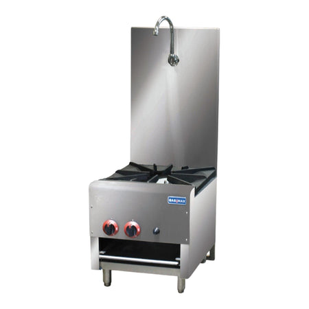 GasMax Gasmax Dual Ring Burner Single Hob With Faucet RB-1B - Main Image