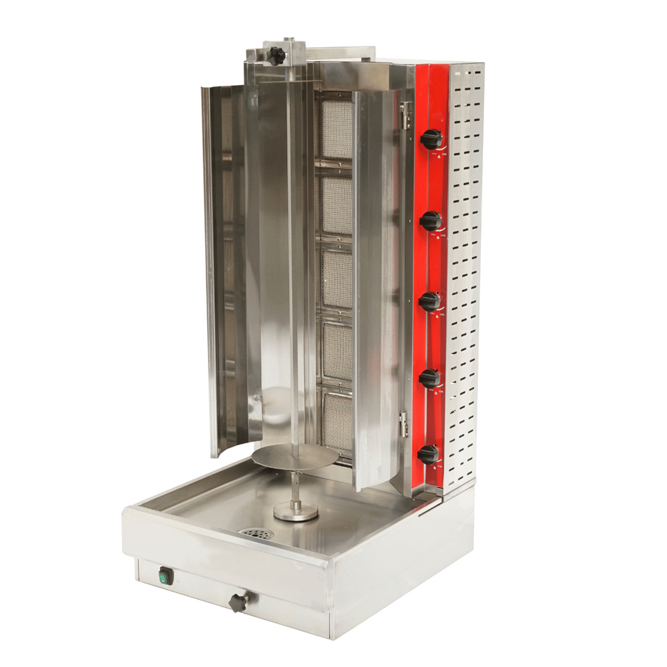 GasMax Semi-automatic 5 Burner LPG Kebab Machine – KB-5LPG