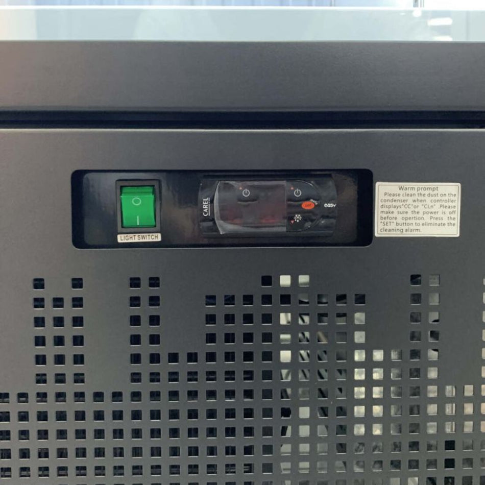 Thermaster Four Door Supermarket Fridge Black LG-2200BGBM